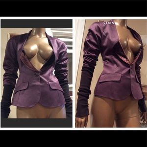 NWT Against My Killer tuxedo blazer Italy sz 40